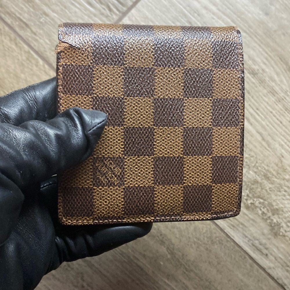 Louis Vuitton Ebene bifold wallet list0825#16